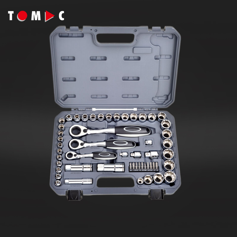Tool Set - TOMAC 52피스 크롬 바나듐 관통형 소켓